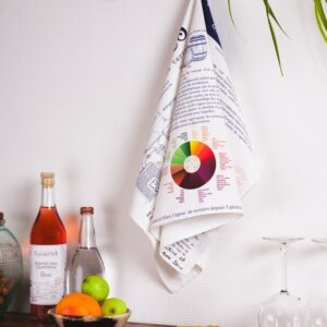 Torchon « Petit lexique du Cognac »